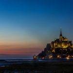 作品「聖なる山の夜(Night of Mont Saint-Michel)」